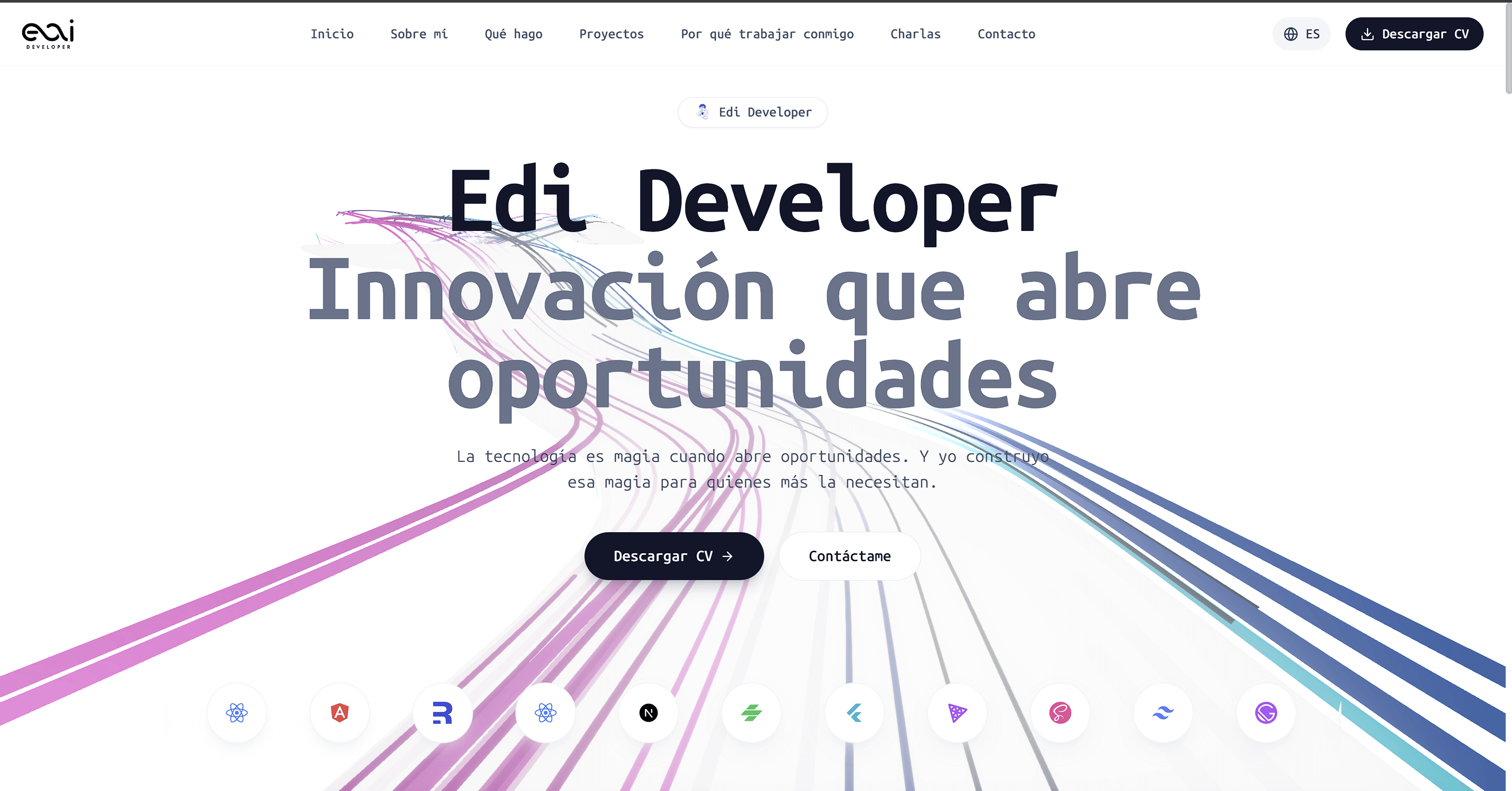 Edi Developer - Innovación que abre oportunidades | Frontend Developer ...